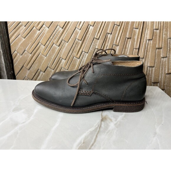 Lucky Brand Chukka Ankle Short Boots Men Sz 8 M Leather Gray main image 4